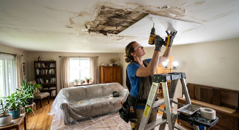 Ceiling Repair Service in Olathe, KS