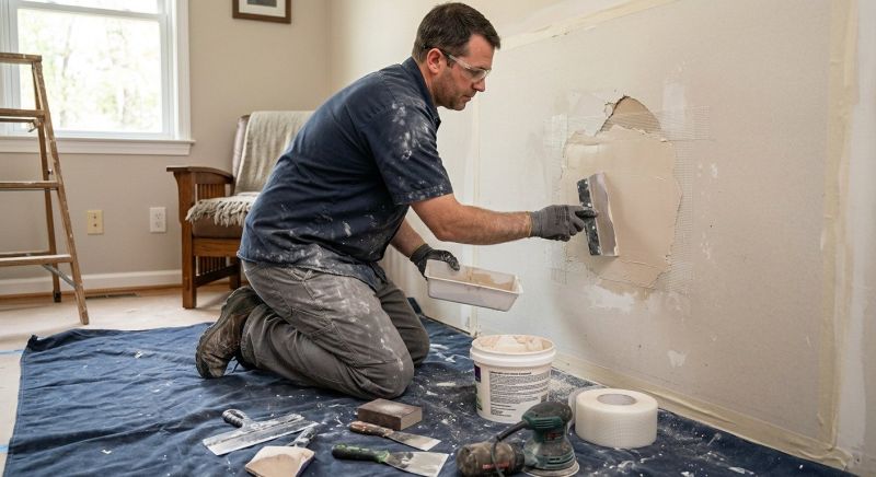 Drywall Repair Service in Alpharetta, GA
