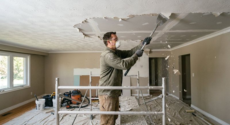 Swirl Ceiling Removal in Waco, TX