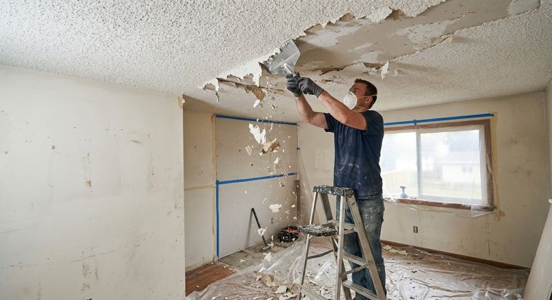 Textured Ceiling Scraping in Waco, TX