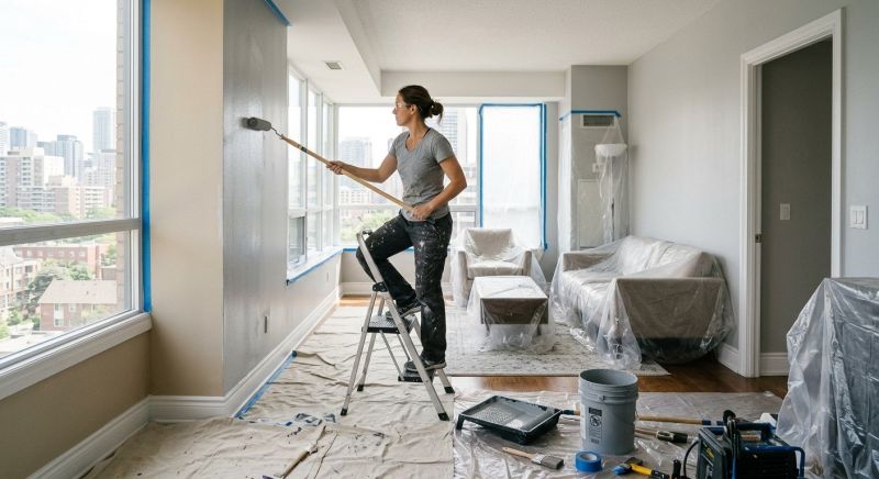 Apartment Interior Painting in Kansas City, KS