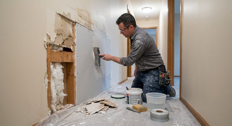 Bathroom Drywall Replacement in Olathe, KS