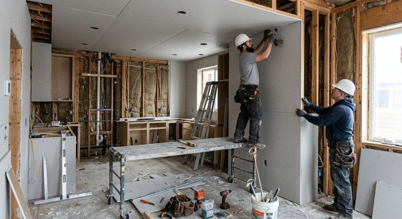 Bathroom Drywalling in Conroe, TX