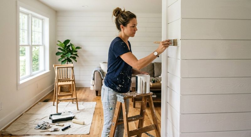 Beadboard Painting in Wilmington, NC