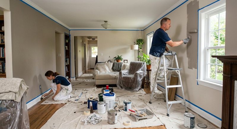 Building Interior Painting in Kansas City, KS