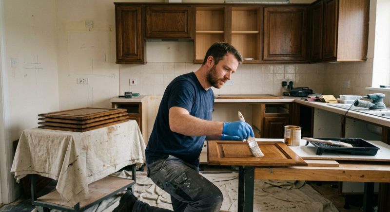 Cabinet Glazing Service in Dayton, OH