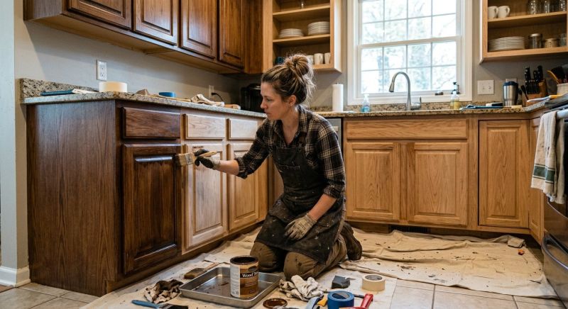 Cabinet Staining Service in Dayton, OH