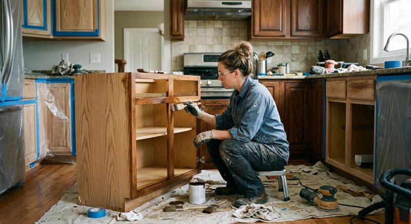 Cabinets Refinishing in Kokomo, IN
