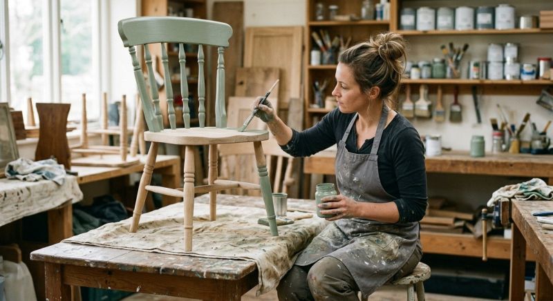 Chair Painting in Waco, TX
