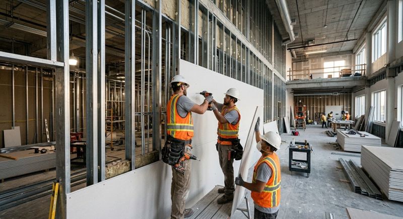 Commercial Drywall Installation in Denver, CO