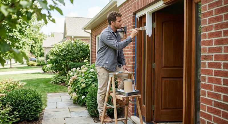 Door Molding Painting in Waco, TX