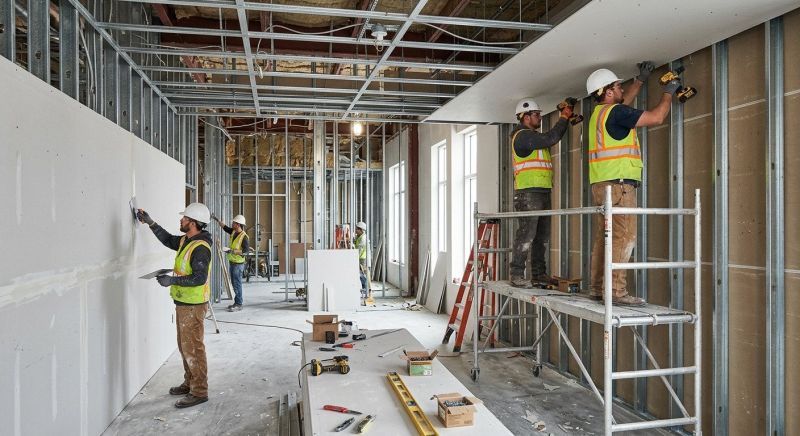 Drywall Construction in Kansas City, KS