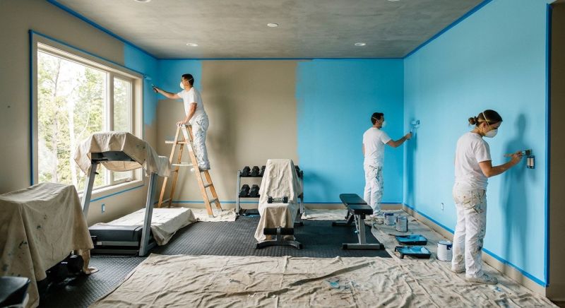 Fitness Room Painting in Wilmington, NC