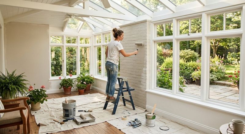 Great Room Painting in Wilmington, NC