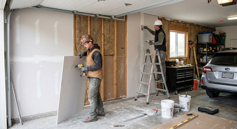 Gypsum Board Installation in Overland Park, KS
