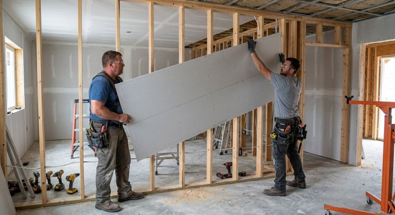 House Drywall Installation in Denver, CO