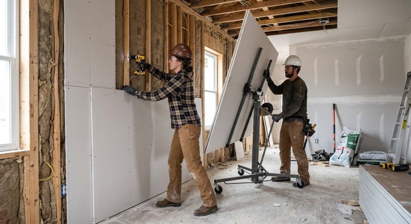 House Drywall Installation in Olathe, KS