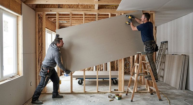 House Drywall Installation in Alpharetta, GA