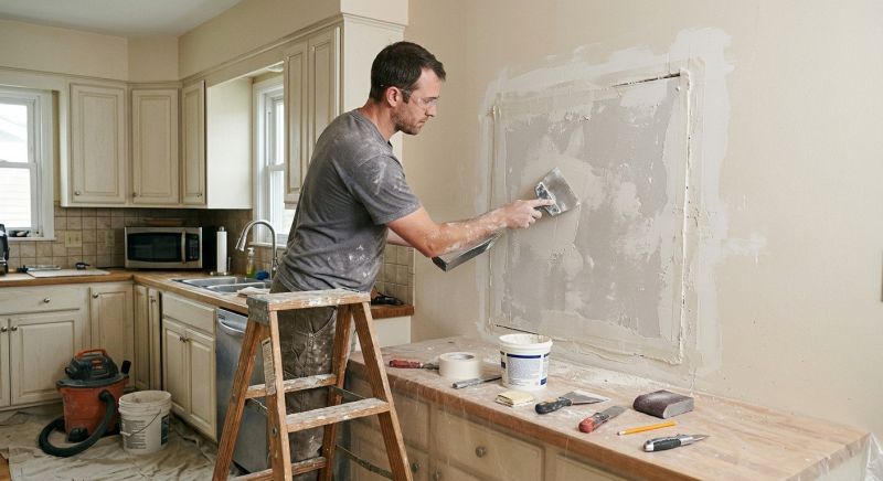 Kitchen Drywall Repair in Alpharetta, GA
