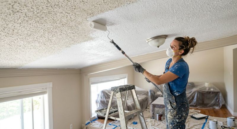 Popcorn Ceiling Painting in Waco, TX