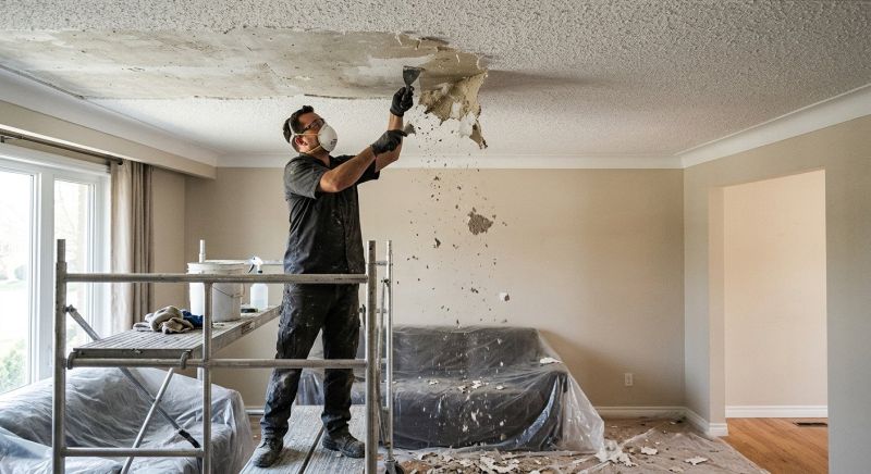 Swirl Ceiling Removal in Waco, TX