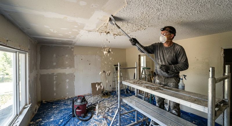Textured Ceiling Scraping in Waco, TX