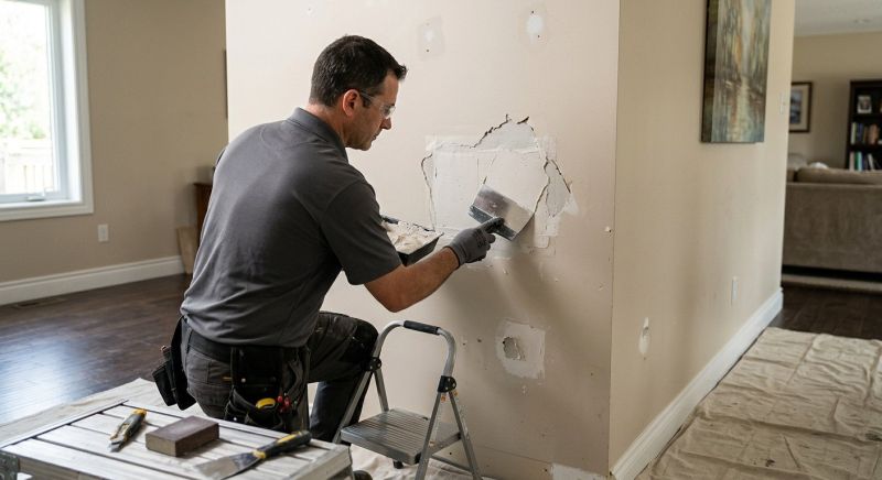 Wall Patching Service in Alpharetta, GA