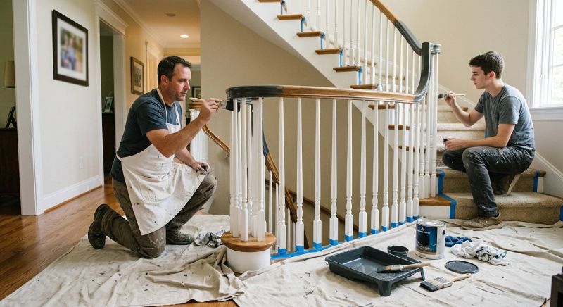 Woodwork Painting in Wilmington, NC